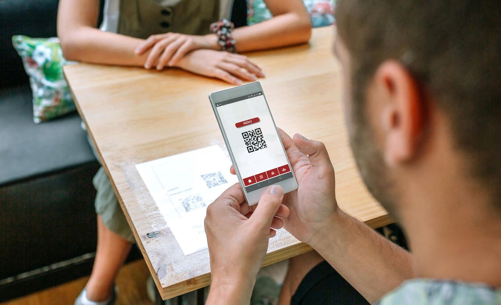 "Using Third-Party Applications for Scanning QR Codes"