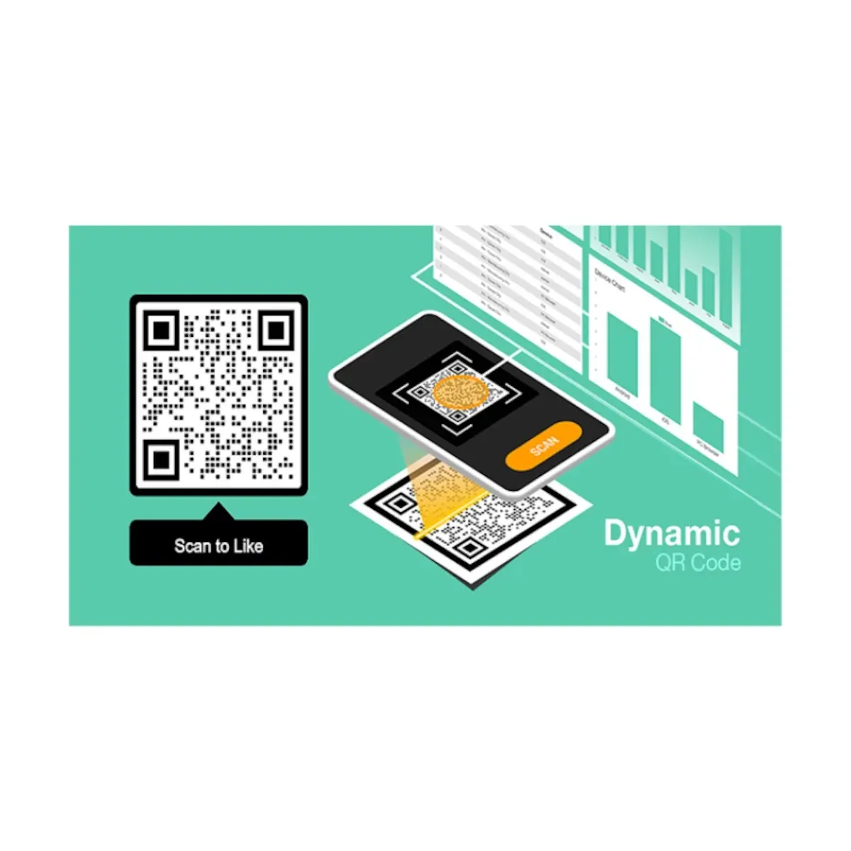 Dynamic QR code marketing campaign benefits visualized for business use