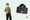 an illustration of a man listening to music next to music player and a Spotify logo